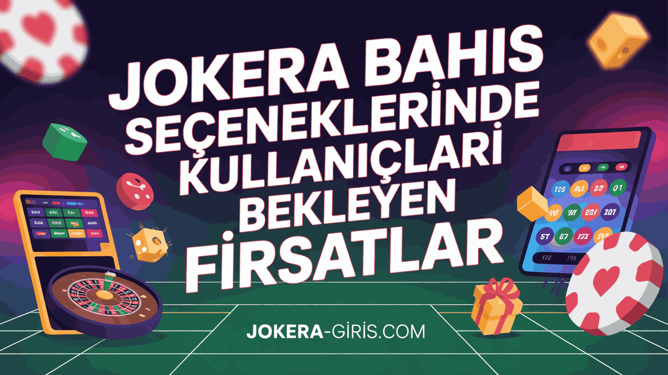Jokera Bahis Seçeneklerinde Kullanıcıları Bekleyen Fırsatlar