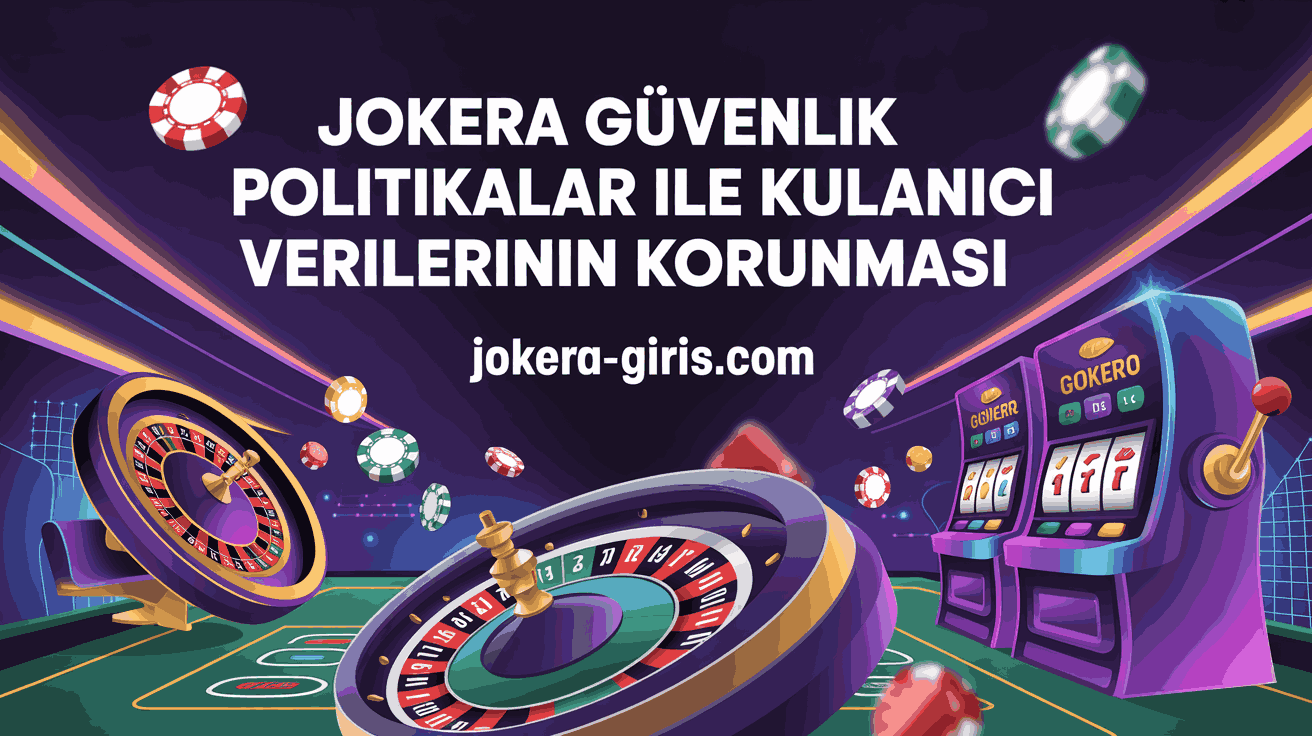 Jokera Güvenlik Politikaları ile Kullanıcı Verilerinin Korunması