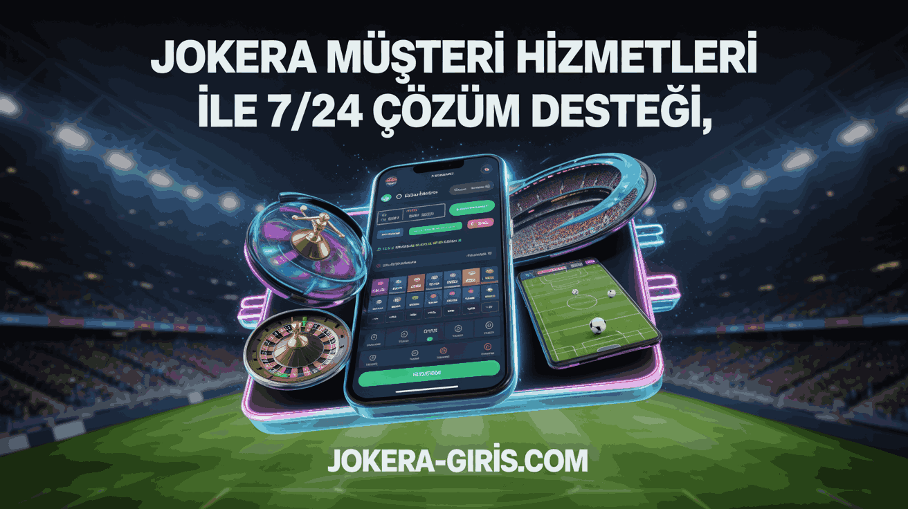 Jokera Müşteri Hizmetleri ile 7/24 Çözüm Desteği