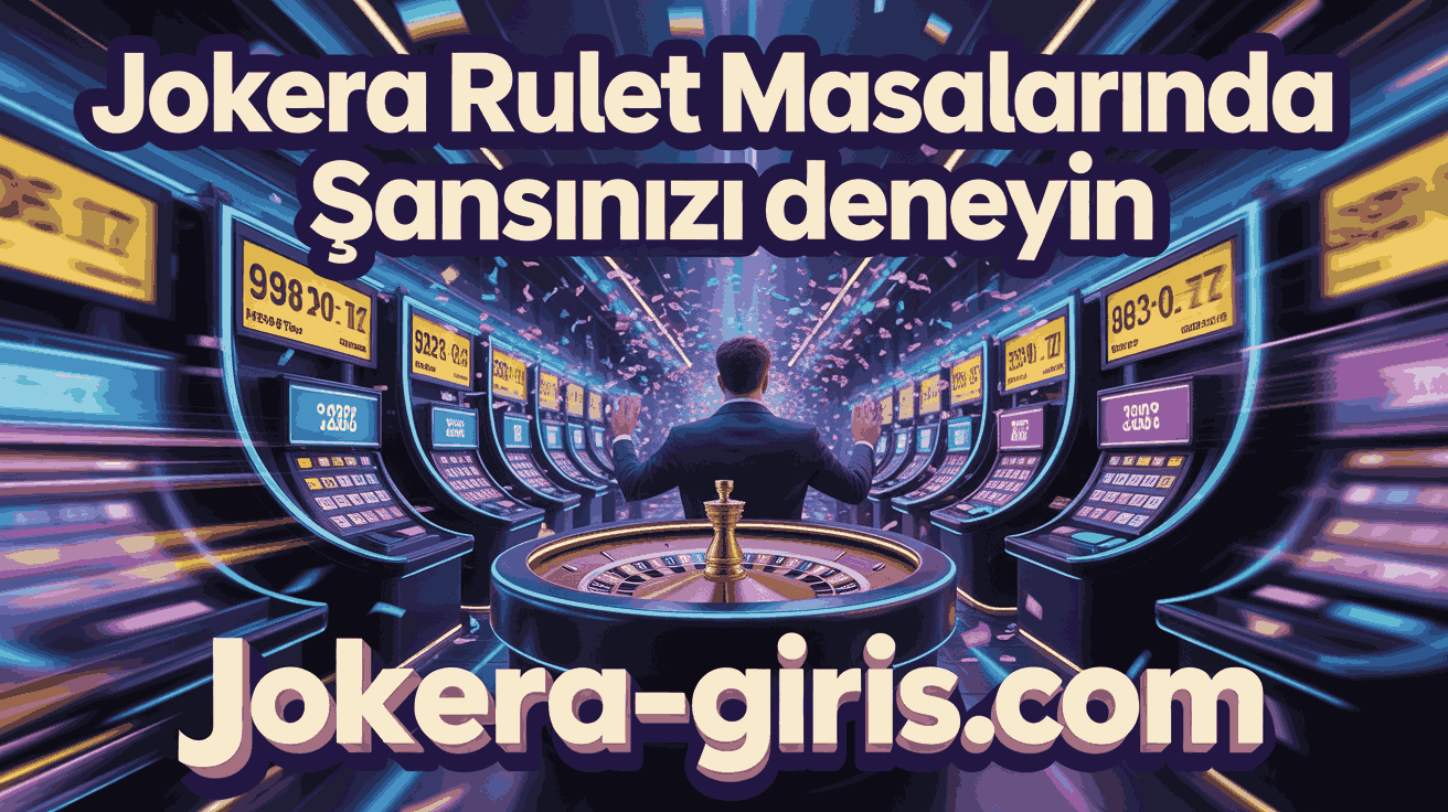 Jokera Rulet Masalarında Şansınızı Deneyin