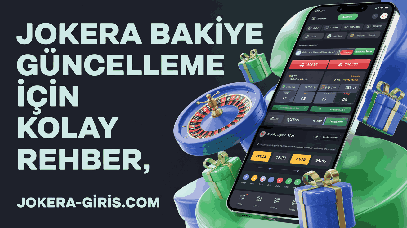 Jokera Bakiye Güncelleme İçin Kolay Rehber