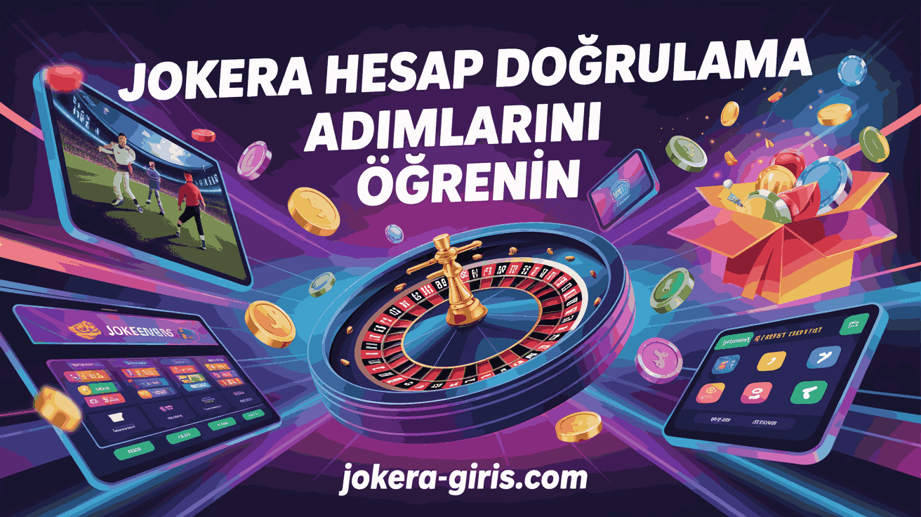 Jokera Hesap Doğrulama Adımlarını Öğrenin
