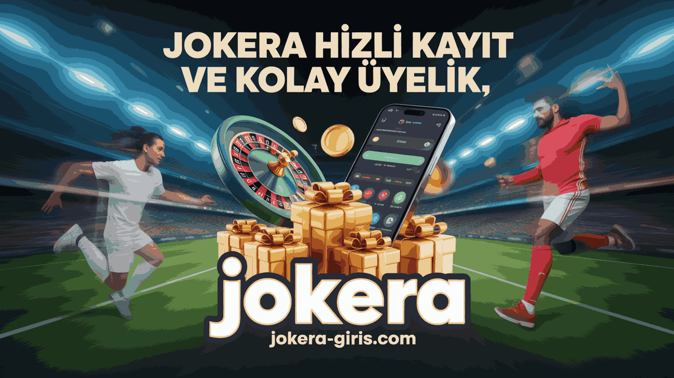 Jokera Hızlı Kayıt ve Kolay Üyelik