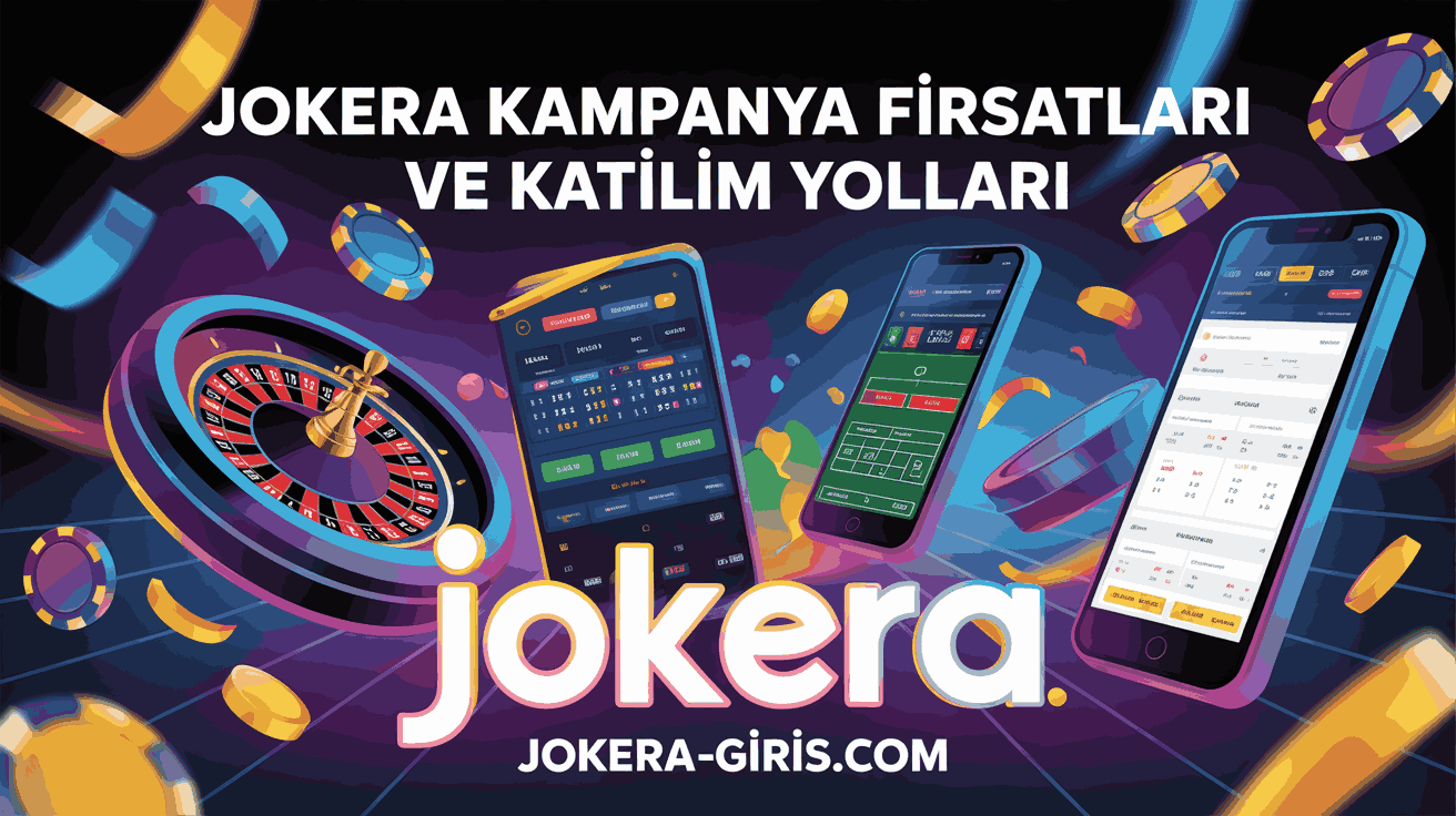 Jokera Kampanya Fırsatları ve Katılım Yolları