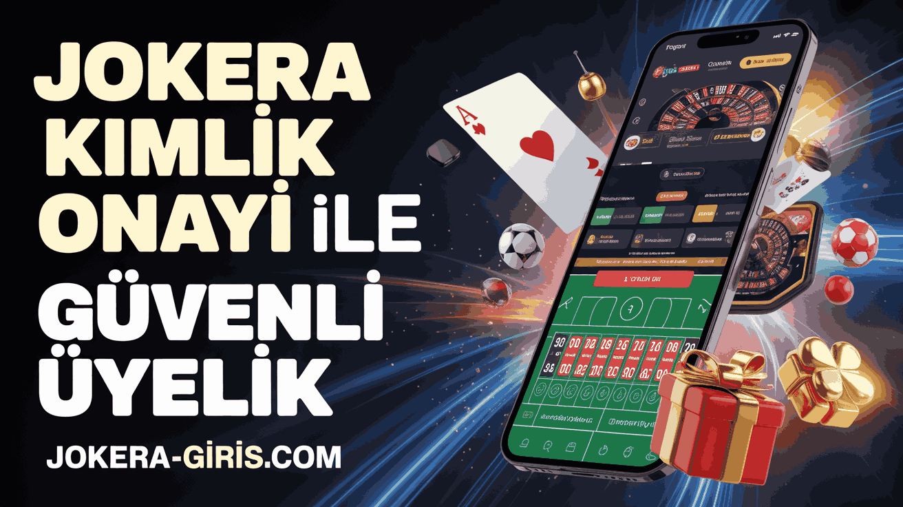 Jokera Kimlik Onayı ile Güvenli Üyelik