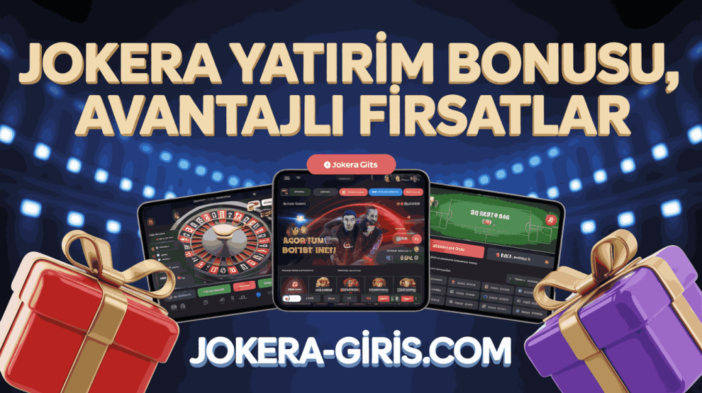 jokera yatirim bonusu avantajli firsatlar