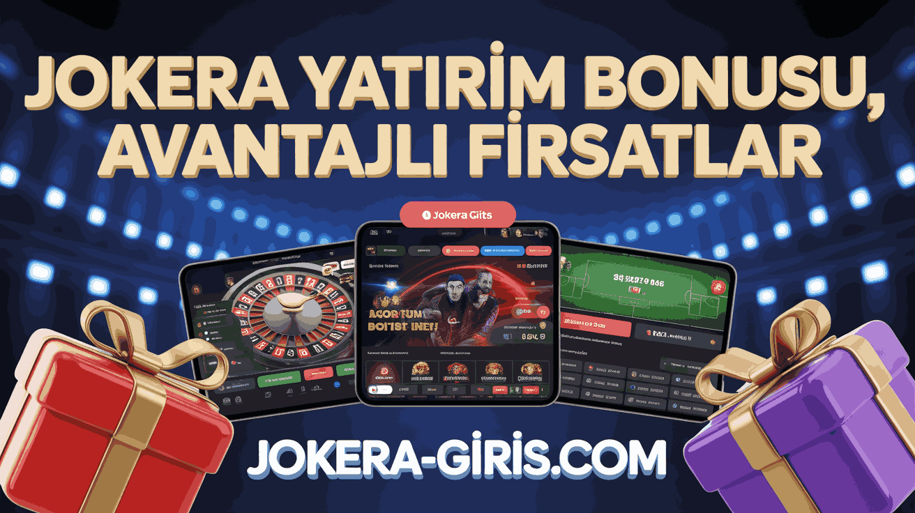 Jokera Yatırım Bonusu Avantajlı Fırsatlar