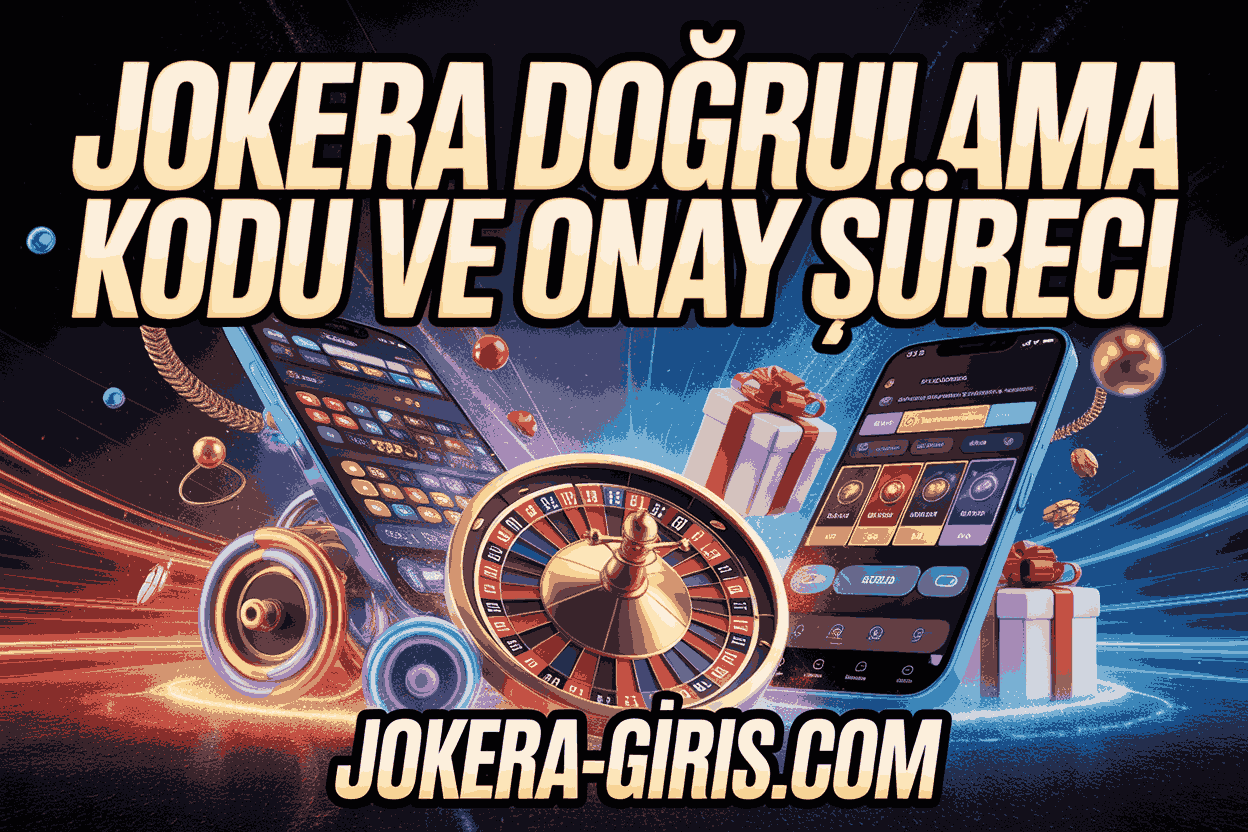 Jokera Doğrulama Kodu ve Onay Süreci
