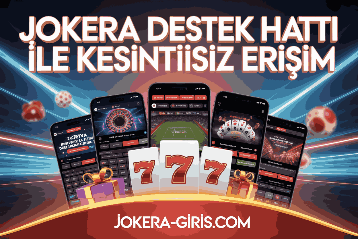 Jokera Destek Hattı İle Kesintisiz Erişim