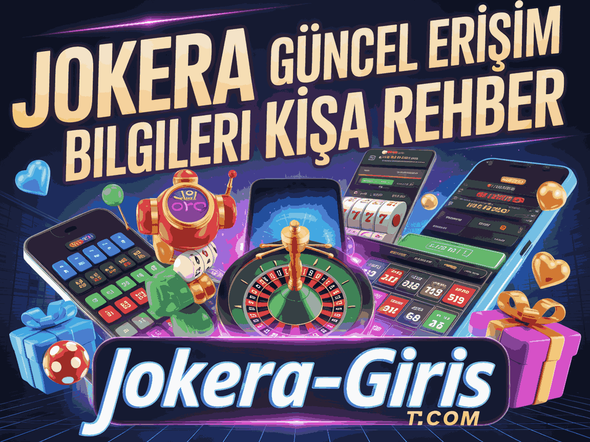 Jokera Güncel Erişim Bilgileri Kısa Rehber