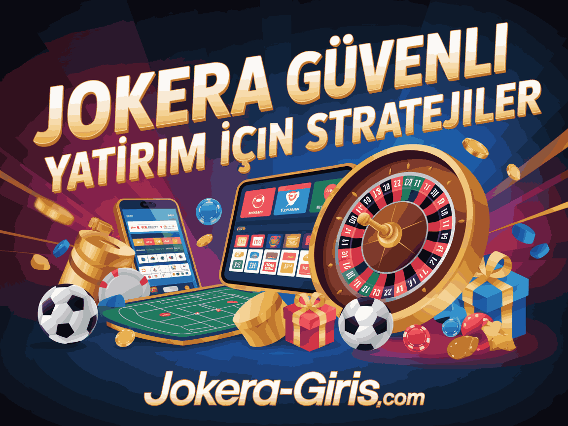 Jokera Güvenli Yatırım İçin Stratejiler