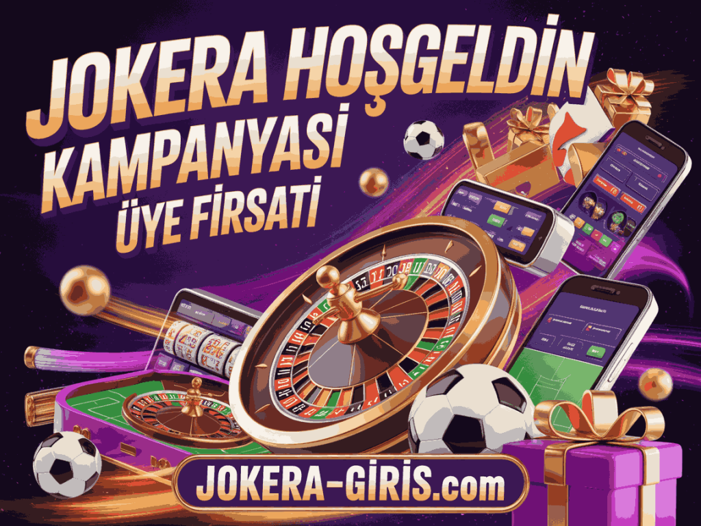 jokera hosgeldin kampanyasi uye firsati