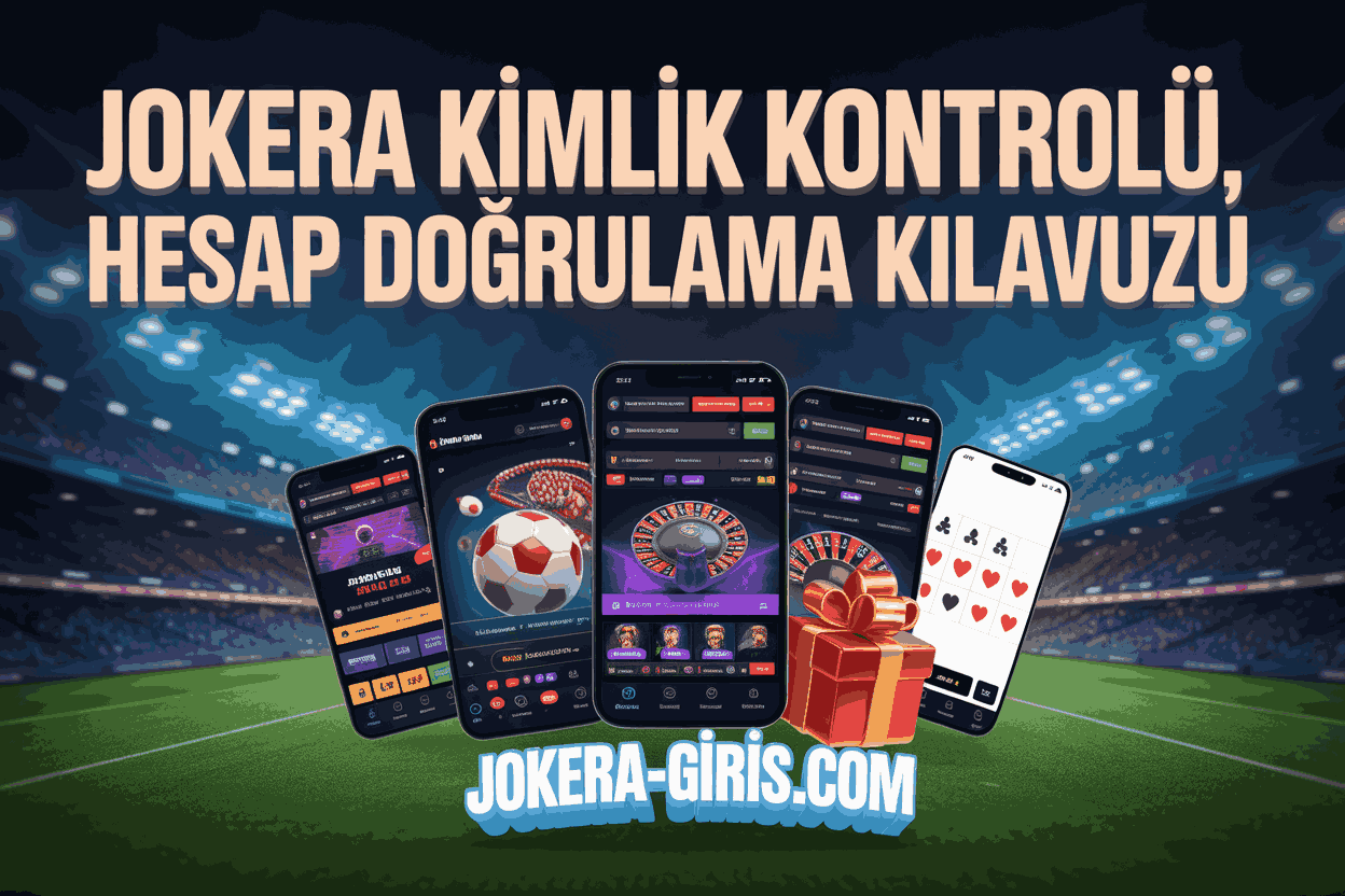 Jokera Kimlik Kontrolü Hesap Doğrulama Kılavuzu