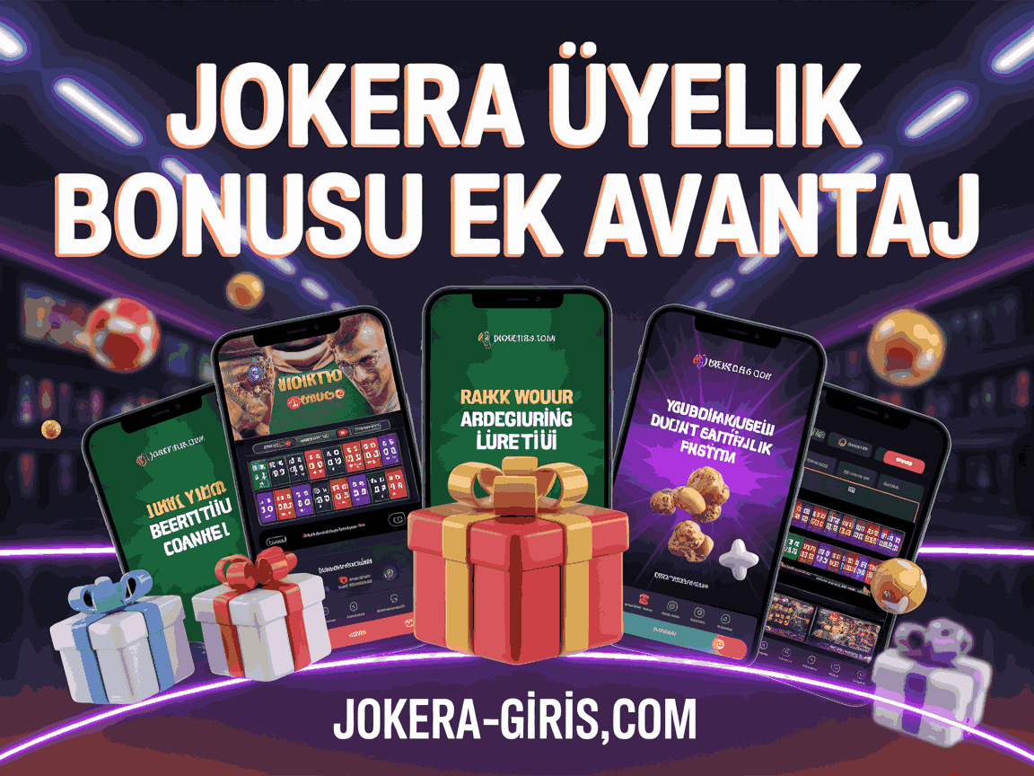 Jokera Üyelik Bonusu Ek Avantaj