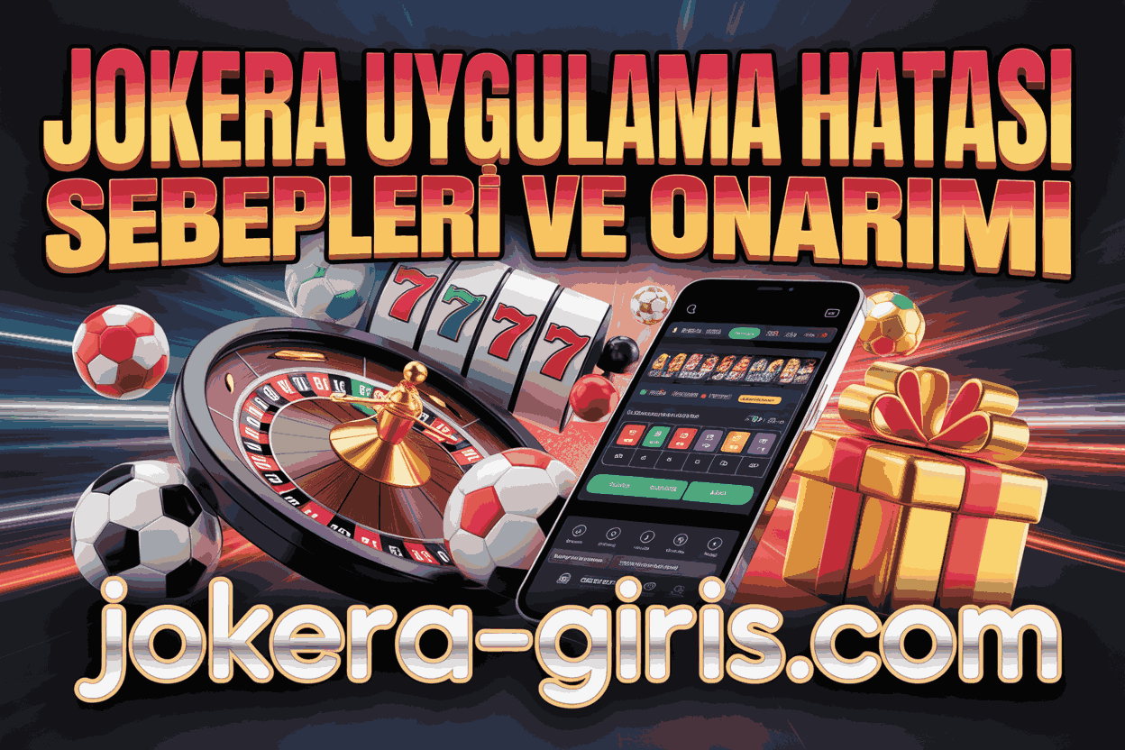 Jokera Uygulama Hatası Sebepleri ve Onarımı