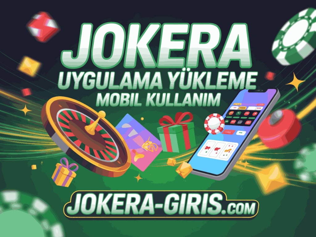 jokera uygulama yukleme mobil kullanim