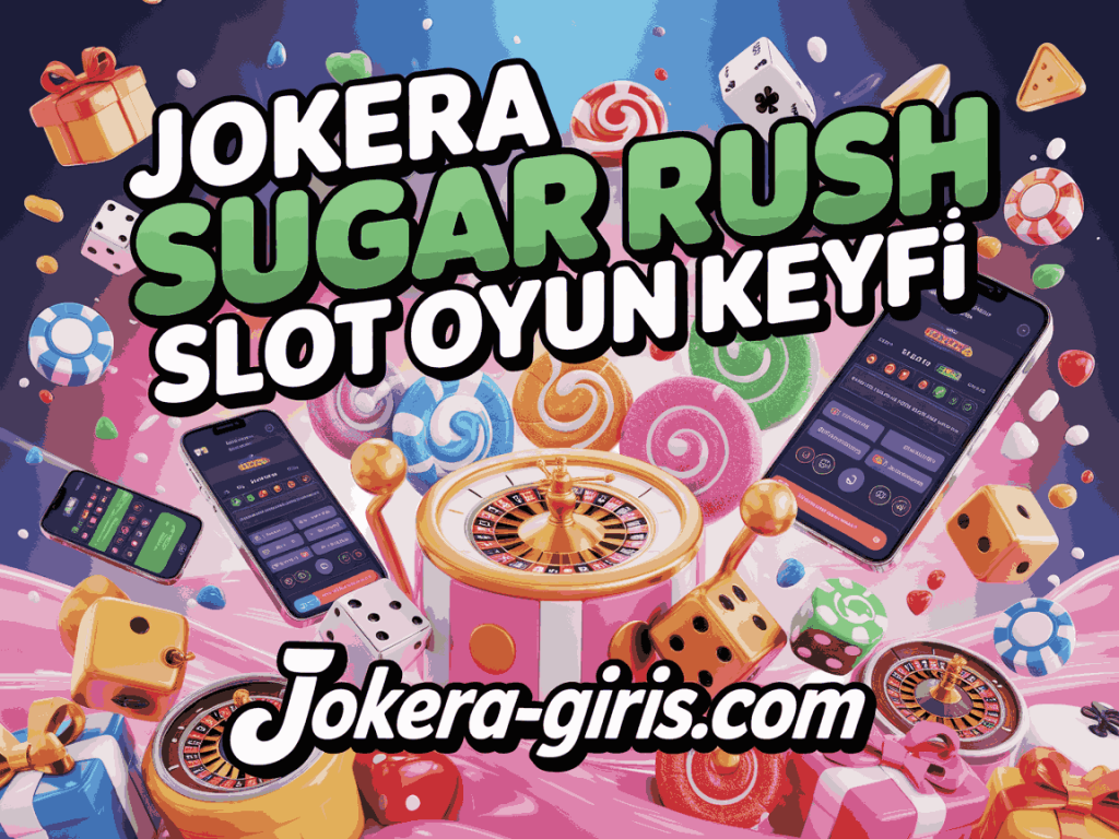 jokera sugar rush slot oyun keyfi
